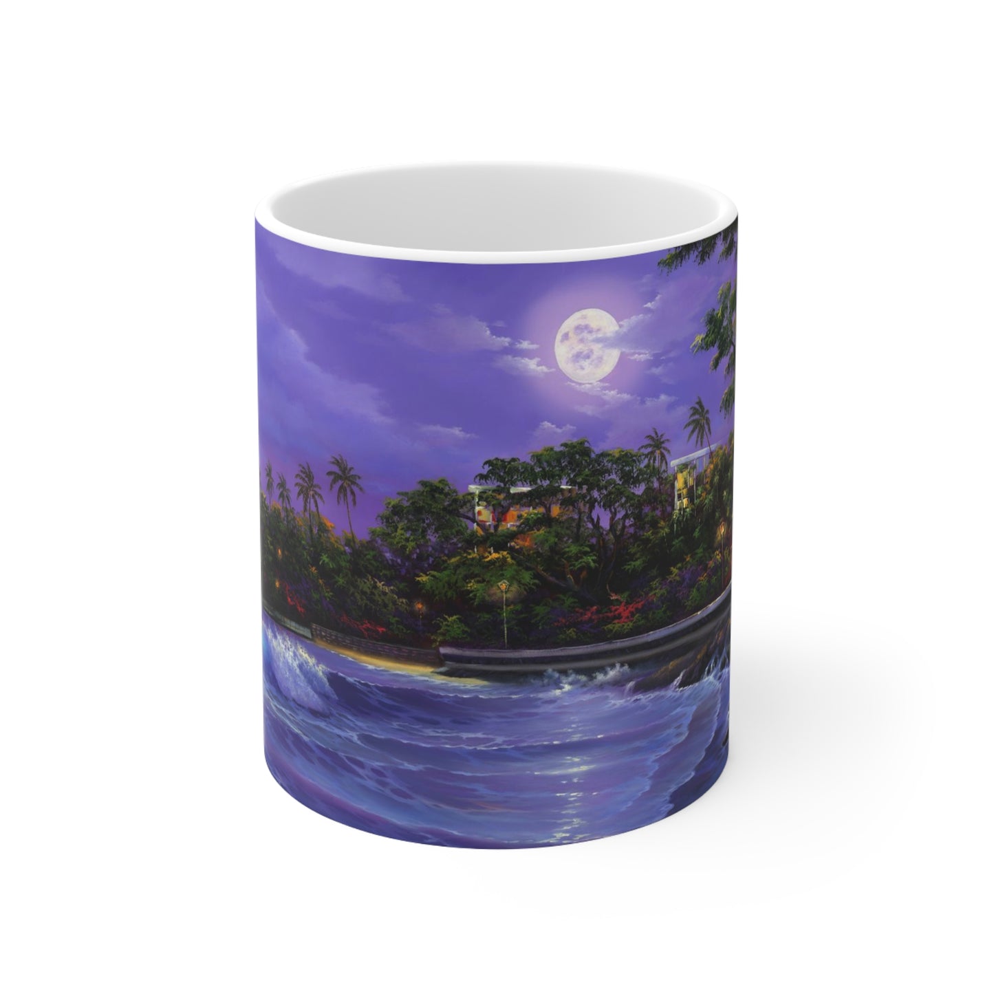 Kona Nights by Robert Thomas Ceramic Mug 11oz