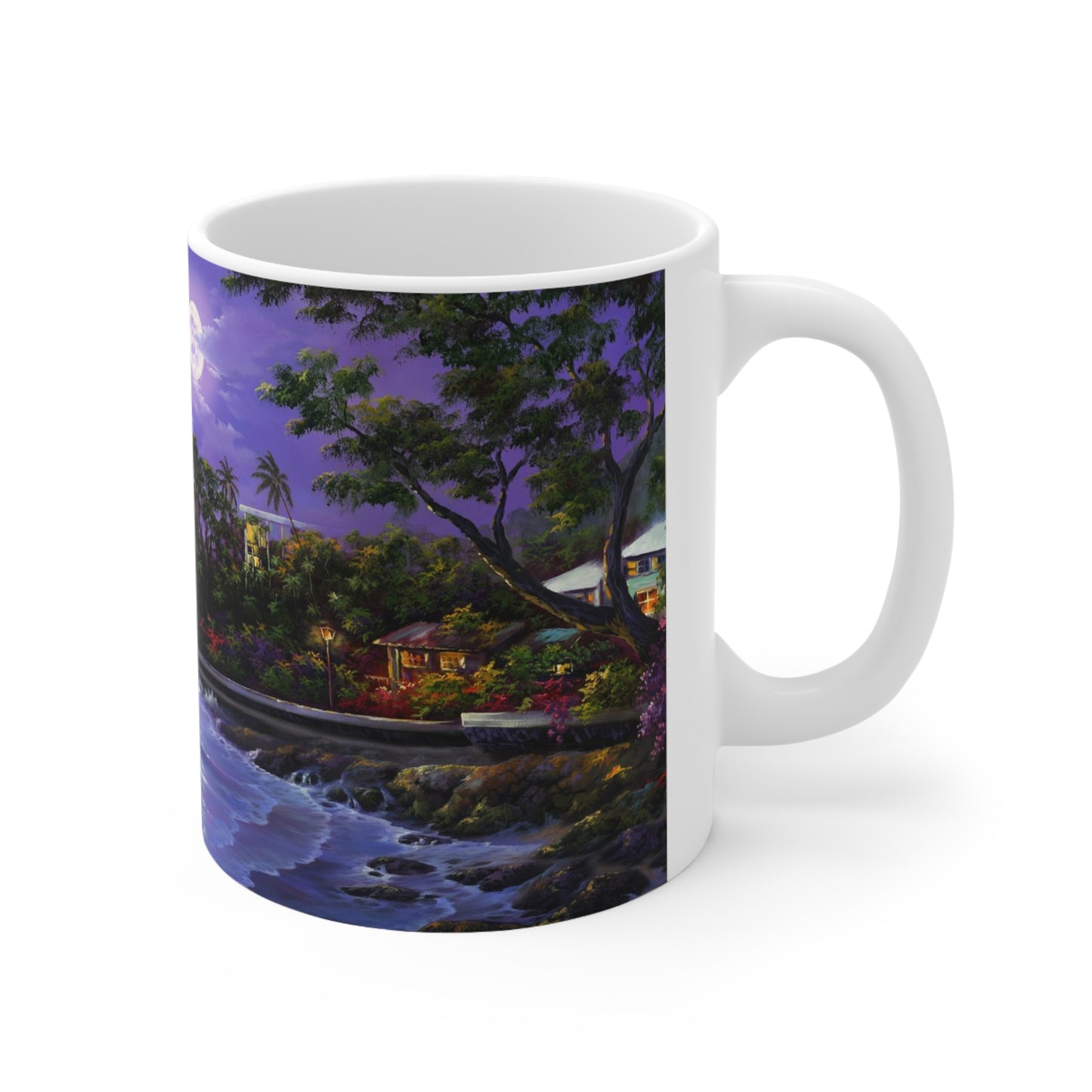 Kona Nights by Robert Thomas Ceramic Mug 11oz