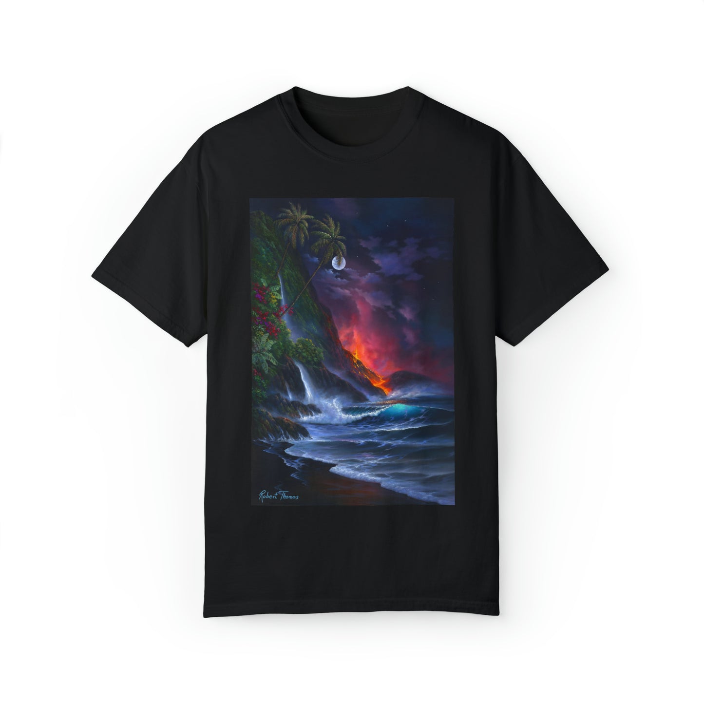 OMG! This Shirt is HOT!!! Robert Thomas Volcano Passion!!! Unisex Garment-Dyed T-shirt