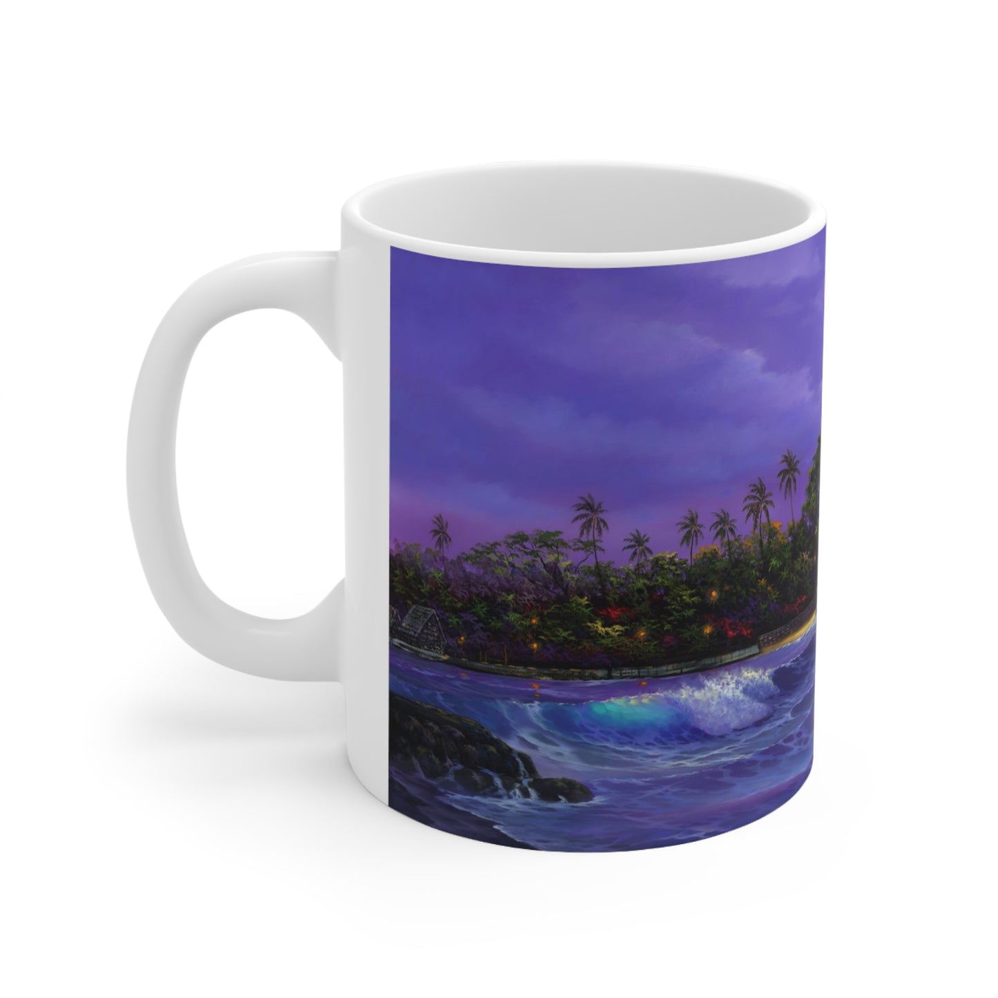 Kona Nights by Robert Thomas Ceramic Mug 11oz